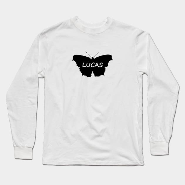 Lucas Butterfly Long Sleeve T-Shirt by gulden